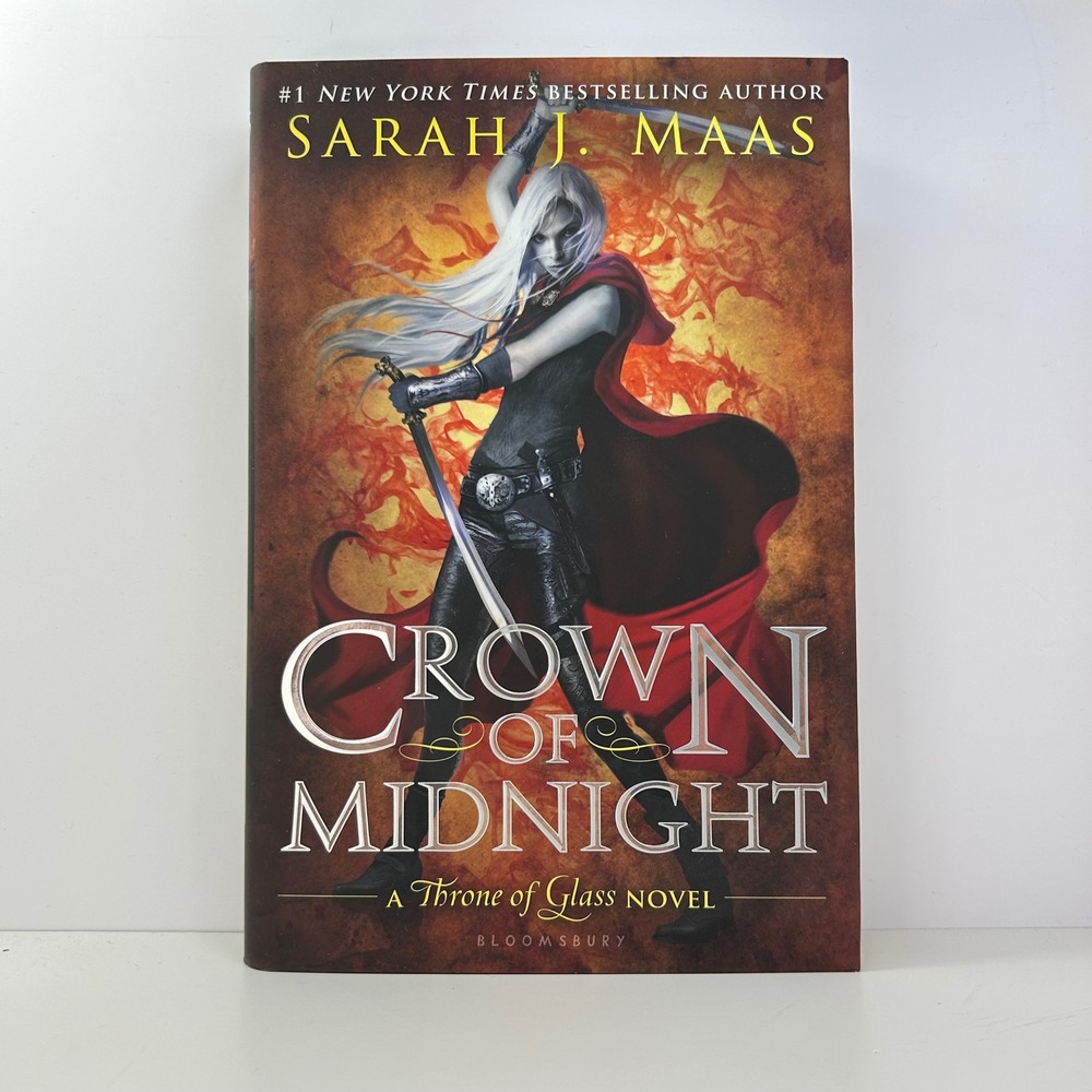 Crown of Midnight Hardcover Sarah J. Maas Throne of Glass